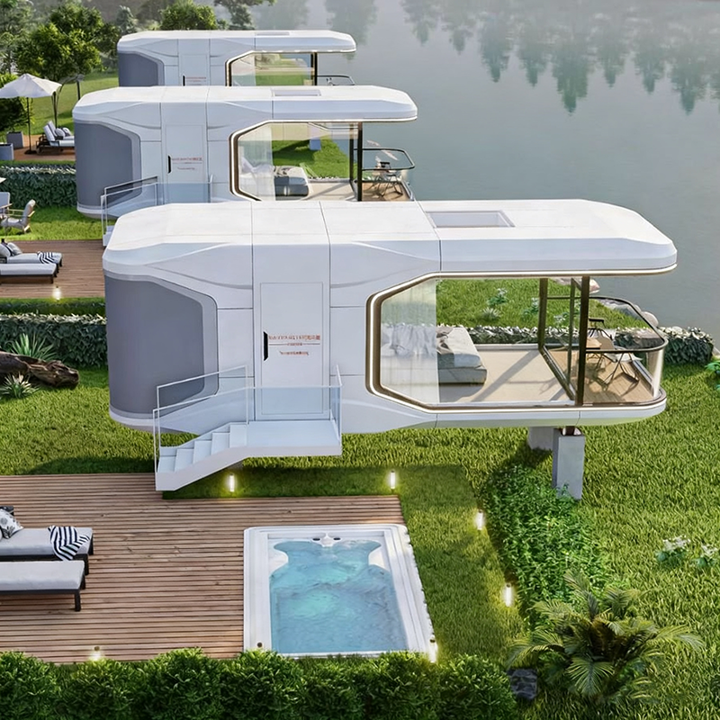 Space Capsule House Aluminum I - مراجعة Outdoor Furniture Luxury وسعره