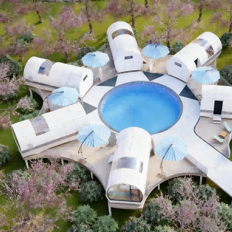 Space Capsule House Aluminum I - مراجعة Outdoor Furniture Luxury وسعره